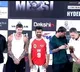 GOAT Tour: Messi appears at Uppal Stadium in Hyderabad, seen waving to the crowd in broadcast visuals