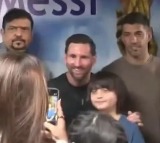 Lionel Messi India Tour Begins Kolkata Statue Unveiled