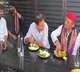 KTR Akhilesh Yadav Have Breakfast Together at Rameshwaram Cafe