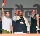 Rahul Gandhi Congress protests vote rigging in Delhi