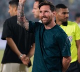 Lionel Messi Arrives in Mumbai for GOAT Tour