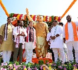 Pushkar Singh Dhami unveils Vajpayee statue in Madanapalle