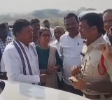YSRCP Leader Sidiri Appalaraju Argument with Police in Srikakulam