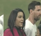 Amruta Fadnavis Selfie with Messi Sparks Controversy