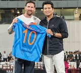 Sachin Tendulkar and Lionel Messi Meet in Mumbai