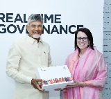 Chandrababu Naidu meets US Consul General Laura Williams