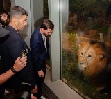 GOAT Tour: Lionel Messi experiences Indian tradition and wildlife in a visit to Vantara