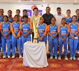 Cricket legend Sachin Tendulkar meets T20 blind women’s World Cup champions in Mumbai