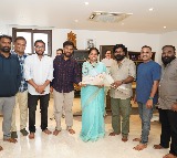 Kalvakuntla Kavitha Felicitates Raju Weds Rambhaai Movie Team