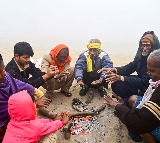 Telangana Weather Cold wave grips Telangana temperatures drop to single digits