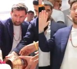 Lionel Messi Prays at Vantara in India Har Har Mahadev Video Viral