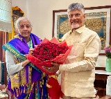 Andhra CM Naidu meets FM Sitharaman, seeks Centre’s support for various projects