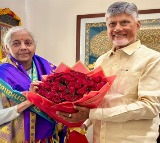 Chandrababu Seeks Support for AP Development from Nirmala Sitharaman