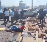 Rajendranagar Traffic Jam on PV Expressway After Accident