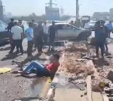 Rajendranagar Traffic Jam on PV Expressway After Accident