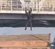 Hapur stuntman performs dangerous stunt on UP highway bridge