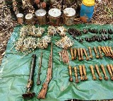 Security Forces Seize Large Maoist Weapon Stockpile in Chhattisgarh