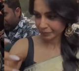 Samantha Mobbed at Hyderabad Showroom Opening Similar Incident with Nidhi Agarwal