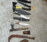 Hyderabad Police raid houses of history-sheeters, seize knives