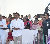 Jagan offers prayers with family members at Andhra's Pulivendula church