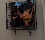 Man Falls From 10th Floor Cheats Death As Leg Gets Stuck 2 Floors Down