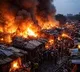 Kolkata: Several shanties gutted in fire in Garden Reach area on Christmas