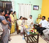 Chandrababu Naidu Visits NTR Raju Residence in Tirupati
