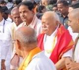 RSS Chief Mohan Bhagwat Visits Tirumala with Minister Jitendra Singh