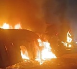 One killed after 2 train coaches catch fire in Andhra Pradesh's Anakapalli
