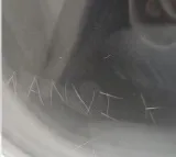 Passenger carves name on IndiGo flight window netizens furious