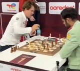 Magnus Carlsen Shocked by Arjun Erigaisi at Chess Championship