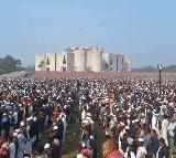 Khaleda Zia Funeral Attended by Thousands Minister Jaishankar