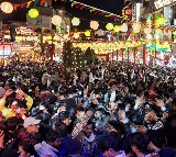 New Year celebrations sweep across India amid tight security and festive fervour