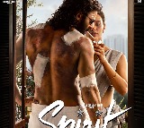 Triptii Dimri nurses a wounded Prabhas with a cigarette in the first poster of 'Spirit'