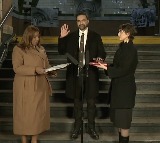 Zohran Mamdani sworn in as New York City mayor in historic midnight subway ceremony