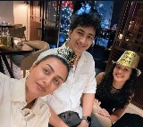 Namrata Shirodkar shares adorable photos of husband Mahesh Babu kissing daughter Sitara on New Year’s Eve