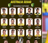 Australia T20 World Cup Squad Announced with Four Spinners