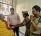 Sajjanar Visits Old Age Home and Pavala Syamala on New Year