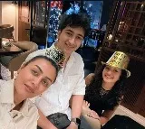 Namrata Shirodkar Shares New Year Family Photos with Mahesh Babu