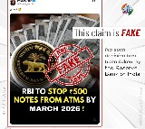 RBI Denies 500 Rupee Note Withdrawal Rumors