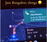 Bangalore Traffic Anjali Viral Video Shows 21 Minutes for Half Mile