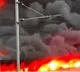 Massive fire guts 200 vehicles in TN's Thrissur railway station parking area