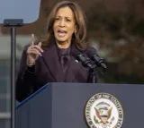'Not about drugs or democracy, it’s about Trump’s desire to play regional strongman': Kamala Harris