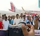 Bhogapuram Airport First Flight Lands Successfully