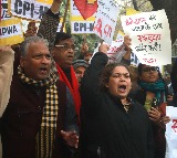 Nicolas Maduro US military action in Venezuela sparks protests in Delhi