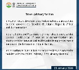 India Issues Travel Advisory for Iran Amid Economic Crisis