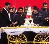 AR Rahman Celebrates Birthday with Moonwalk Team Prabhu Deva Dances