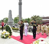 Army Chief General Dwivedi lays wreath at IPKF memorial in Sri Lanka
