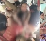 BJP woman worker assaulted stripped by cops over SIR row in Karnataka