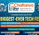 చిలకలూరిపేటలో జాతీయ స్థాయి టెక్ ఫెస్ట్.. చైతన్య ఎలైట్ స్కూల్ ఆధ్వర్యంలో 'వింటర్ రోబోటిక్ లీగ్'